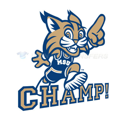 Montana State Bobcats Iron-on Stickers (Heat Transfers)NO.5182